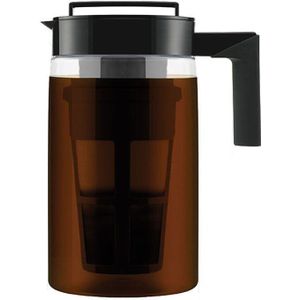 900ML Coffee Kettle Cold Brew Iced Coffee Maker Airtight Seal Silicone Handle Coffee Pot Percolator Tool 3.31