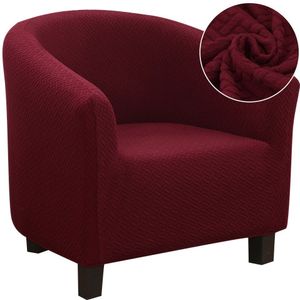 Stretchi Cover Voor Fauteuil Sofa Couch Woonkamer 1 Zitsbank Hoes Single Seater Meubelen Couch Fauteuil Cover Elastische