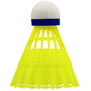 6Pcs/Buis Super Nylon Shuttle Tafel Fiber Bal Hoofd Volledige Ronde Wol Stijl Plastic Gebruik Duurzaam Badminton Voor outdoor Training