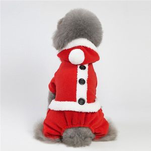 Christma Hond Jas Winter Warme Hond Kleren Voor Kleine Honden Coat Honden Huisdieren Kleding Kostuum Puppy Kleding Jassen Santa claus
