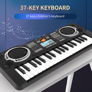 Draagbare Elektrische Piano Digitale Muziek Elektronische Keyboard Key Board 37 Toetsen Elektrische Piano Kinderen Muziek Leren Speelgoed