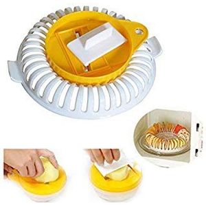 Magnetron Vet Chips Maker Apple Fruit Potato Chip Crisp Slicer Snack Maker Diy Set Lade Keuken Tool Willekeurige kleur