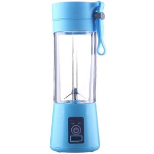 380Ml 2/4/6 Usb Oplaadbare Blades Mini Draagbare Elektrische Fruit Juicer Smoothie Maker Blender Machine Sport Fles Sap cup