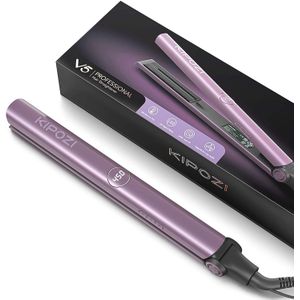 Kipozi Professionele V7 Rechttrekken Haar Krultang 30S Snel Warm-Up Thermische Prestaties Nano-Titanium Plaat Voor vrouw Haar