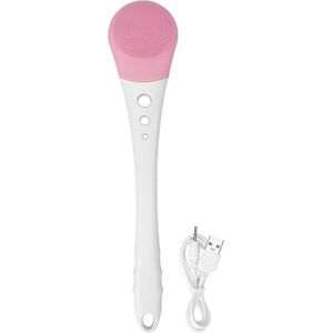 Electric Body Bath Brush One Key Durable Comfortable Deep Cleansing Electric Body Shower Brushes with Long Handle for Body