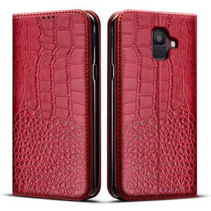 Case Voor Samsung A6 Cover Een 6 A600F Flip Leahter Telefoon Geval Voor Samsung Galaxy A6 Plus A605 a605F Case Capa