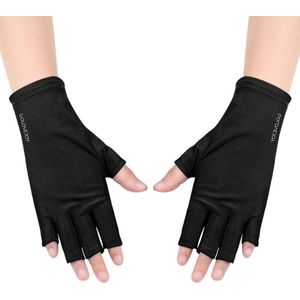 Manicure Handschoenen Anti-Ultraviolet Vingerloze Zonnebrandcrème Lamp En Anti-Straling Speciale Voor Nail Gereedschap Anti-Zwart Half-Vinger Slee