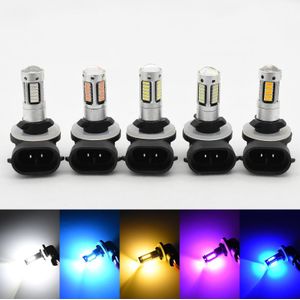 2X H27 881 Led Lamp Voor Auto 'S H27W/2 H27W2 Auto Mistlamp DRL 780Lm 12 v 881 LED lampen Driving Dagrijverlichting