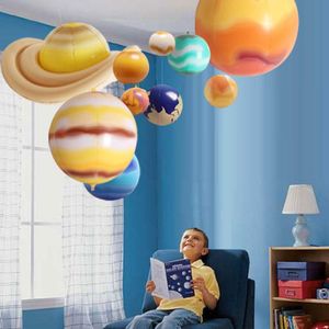 10 Stuks/set Zonnestelsel Onderwijs Model Ballonnen Charm Simulatie Negen Planeten In Zonnestelsel Kinderen Opblazen Opblaasbare Speelgoed