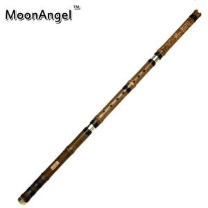 Chinese drie secties G Sleutel Verticale Flauta Professionele Muziekinstrumenten Klarinet paars Bamboefluit XIAO