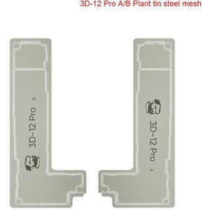 Monteur 3D Bga Reballing Stencil Kit Voor Iphone X-12 Pro Max Tussenlaag Kan Worden Geplant Platform Tin Template Lassen