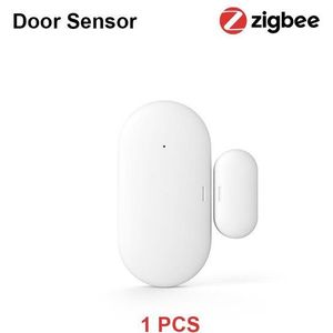 Avatto Tuya Zigbee Deur Raam Sensor,Zigbee 3.0 Draadloze Verbinding Smart Mini Deur Sensor, Werken Met Alexa, google Home Gateway