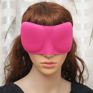 3D Reizen Slapen Oogmasker Traagschuim Gewatteerde Shade Cover Rest Sleep Eyepatch Blinddoek Shield Slaap Masker
