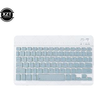 Universal Mini Wireless Met Bluetooth Toetsenbord Voor Ipad Lenovo Tablet Voor Samsung Galaxy / Huawei Mediapad Russische