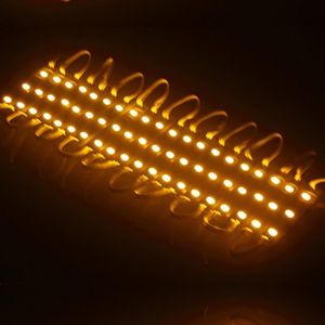 20 Pcs Led 5050 Smd 3 Leds Module Licht Dc 12V Waterdichte Decoratieve Verlichting Lamp Voor Brief Teken Reclame borden