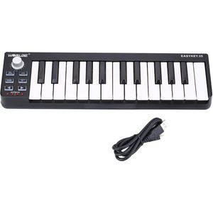 Wereldje Midi Keyboard Easykey.25 Draagbare Mini 25-Key Usb Midi Controller Синтезатор Piano Toetsenborden Elektronische Orgel