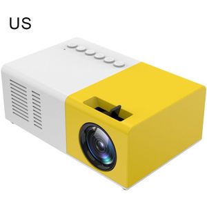 Draagbare Projector 3D Hd Led Home Theater Cinema 1080P Hdmi Usb Audio Projector Yg300 Mini Projector Camara Masanori
