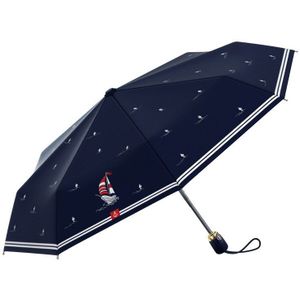 OLYCAT Automatische Paraplu Regen Vrouwen Hart Print Anti UV Drie Folding Paraplu Dames Parasol Wind Slip 2 Kleuren