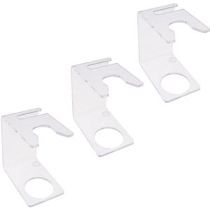 3Pcs Razor Brush Stands Scheerkwast Scheermes Houders Rekken Perfect Cadeau Voor Mannen