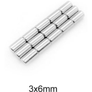 50 ~ 1000 Stuks 3X6 Mm Kleine Zoeken Magneet 3Mm X 6 Mm Bulk Kleine Ronde Permanente magneten 3X6 Mm Disc Neodymium Magneten Sterke 3*6 Mm