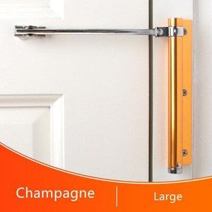 Eenvoudige Deurdranger Automatische Deurdranger Verborgen Lente Scharnier Non-Buffering Onzichtbare Punch-Gratis Sluiting Thuis