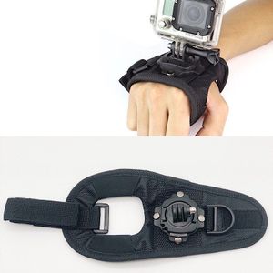 Tsmc Gopro 360 Graden Rotatie Hand Strap Met Schroef 7 6 5 Sjcam Xiaomi Yi Polsband Arm Band Statief mount Manchet