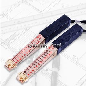 Voeten Gauge 0.5Mm Wedge Voeler Cursor Voeler 0-15Mm Plug Heerser Gauge Home Inspectie Detectie Tool Kloof gauge