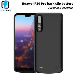 Battery Charger Case Voor Huawei P20 P20 Pro Draagbare Poverbank Externe Cover Case Voor Huawei P20 Pro Siliconen Opladen Case