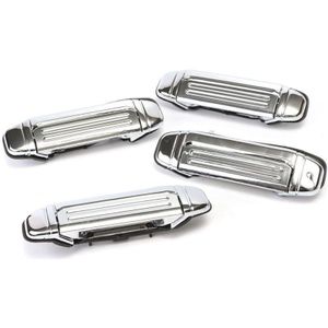 Auto Mofaner Abs Plating Materiaal Chrome Voor Achter Links Rechts Deurklink Buitenkant Onderdelen Vervangen Voor Mitsubishi Pajero 1992-1997