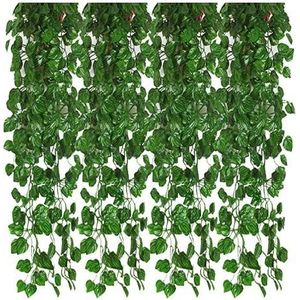 12 X Kunstmatige Planten Van Wijnstok Valse Bloemen Ivy Opknoping Garland Voor De Wedding Party Home Bar Tuin muur Decoratio