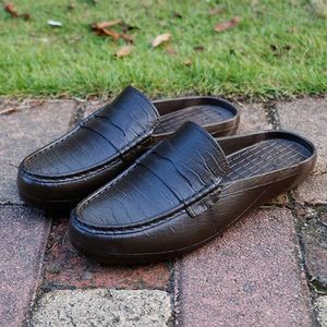 Slippers Sandalen Modetrends Baotou Half Slippers Casual Jeugd Mannen mannen Schoenen