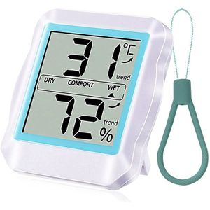 Hygrometer Digitale Thermometer, Geur In Indoor Thermometer Vochtigheid Met Temperatuur Vochtigheid Monitor, Voor Thuis, Kantoor
