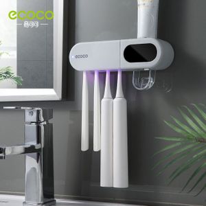 Xiaomi ECOCO Sterilization Electric Toothbrush Holder Strong Load-Bearing Toothpaste Dispenser Smart Display Bath Accessories