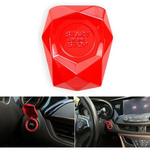 Een Klik Startknop Decoratie Cover Contactslot Bescherming Cover Sport Auto-interieur Stickers Gewijzigd Start Decoratie