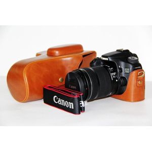 Camera Tas Voor Canon EOS 700D T5i 650D T4i 600D T3i 750D 760D PU Lederen SLR DSLR Case
