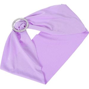 50 Pcs Elastische Spandex Stoel Cover Sjerpen Bow Voor Wedding Party Decoraties Stoel Cover Band Bruiloft Stoel Band