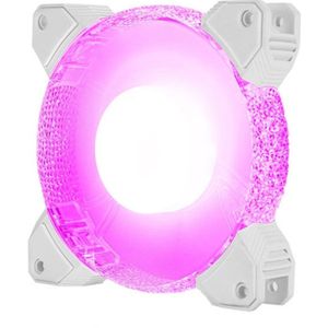 120Mm Computer Koelventilator Rgb Case Fan Verstelbare Hoge Prestaties Stille Controle Chassis Radiatoren 3Pin + 4Pin Of