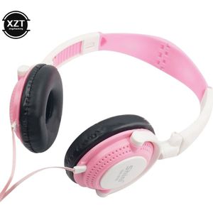 Wired Hoofdtelefoon Met Microfoon Shini 3.5Mm Koptelefoon Opvouwbare Gaming Headset Super Bass Stereo Music Headset Voor Pc Telefoons