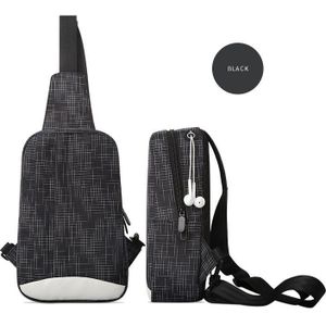 Outdoor Klimmen Wandelen Borst Tas Waterdichte Sporttas Mannen Vrouwen Messenger Bag Multi-Gebruik Stad Jogging Bag