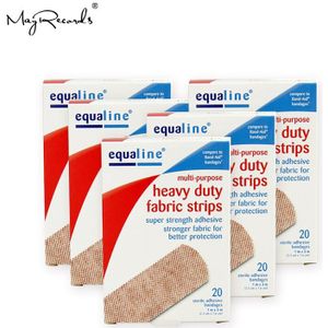 Ademend 60Pcs/3 Dozen 2.5cmX7.6cm Super Sterkte Steriele Pleisters Ehbo Hemostase Band Aid