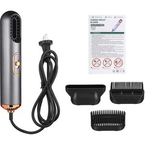 1600W 3 In1 Professionele Haardroger Sterke Wind Salon Droger &amp; Koud Droog Haar Negatieve Ionische Hamer Blower elektrische Föhn