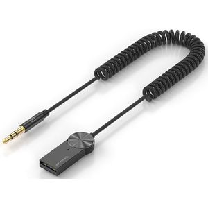 Kuulaa Draadloze Bluetooth 5.0 Ontvanger Zender Adapter 3.5Mm Jack Voor Auto Muziek Audio Aux Hoofdtelefoon Ontvanger Handsfree