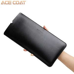 Acecoat Microfiber Pu Lederen Laptop Sleeve Sleeve Cover Ultradunne Super Slanke Voor Logitech K380 Toetsenbord Case Opslag