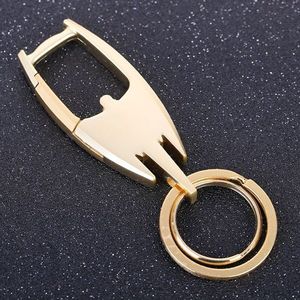 Weduoduo Dubbele Ring Key Houders Metallic Antihechtende Key Portemonnees Key Organizer Autosleutel Portefeuilles