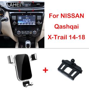 Gps Auto Telefoon Houder Voor Nissan Qashqai J11 Air Vent Mobiele Telefoon Houder Voor X-Trail Rogue t32 Qashqai