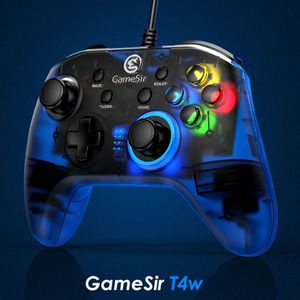 Gamesir T4w Usb Wired Game Controller Voor Windows 7/8/10 Pc Gamepad Met Trillingen Motoren En Turbo Joystick Pc