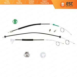 Esc Auto-onderdelen EWR443 Elektrische Ruitbediening Regulator Reparatie Kit Voor Rechts Deur Voor Skoda Octavia 1U MK1 Uit turkije