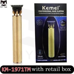 Balding Clipper Kemel 0 Mm Mannelijke Trimmer Kamei Bald Head Scheren Kmei Schraper Kemei Korte Haren Snijden Kemey Afwerking Detaillering
