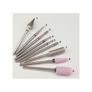 9 soorten voor gekozen Product Carbide Nail en Elektrische Dental Lab Cutter ElectricNail boor soort nail bestand bu