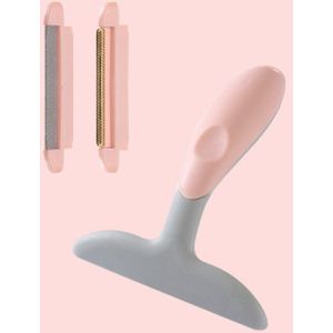 Costway Draagbare Handmatige Kleding Lint Remover Fuzz Stof Scheerapparaat Brush Tool Jas Eenzijdig Ontharing Ball Geweven Jas Scheerapparaat
